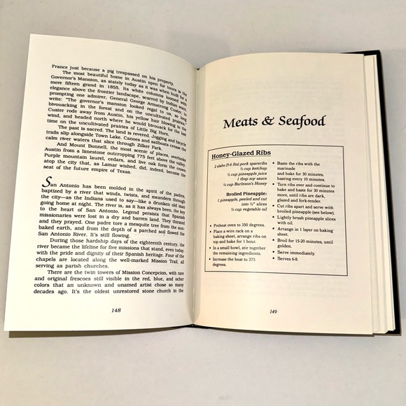 BOOK - “The Genuine, Down-Home, Home-Grown, Official Texas Cook-Book”, Hardcover - Picture 9 of 11